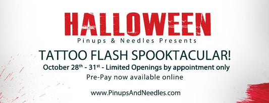 Tattoo Flash Spooktacular 2018