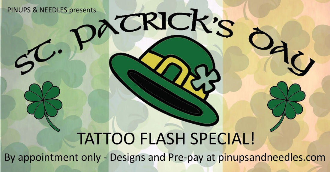 March 17th St. Patrick's Day Flash Special!