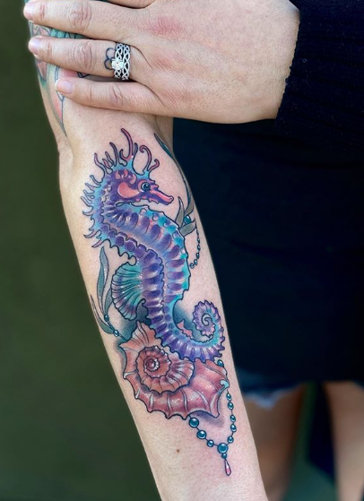 Best Seahorse Tattoo Design Ideas for Men and Women