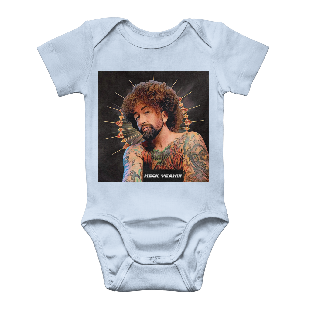 Heck Yeah Classic Baby Onesie Bodysuit