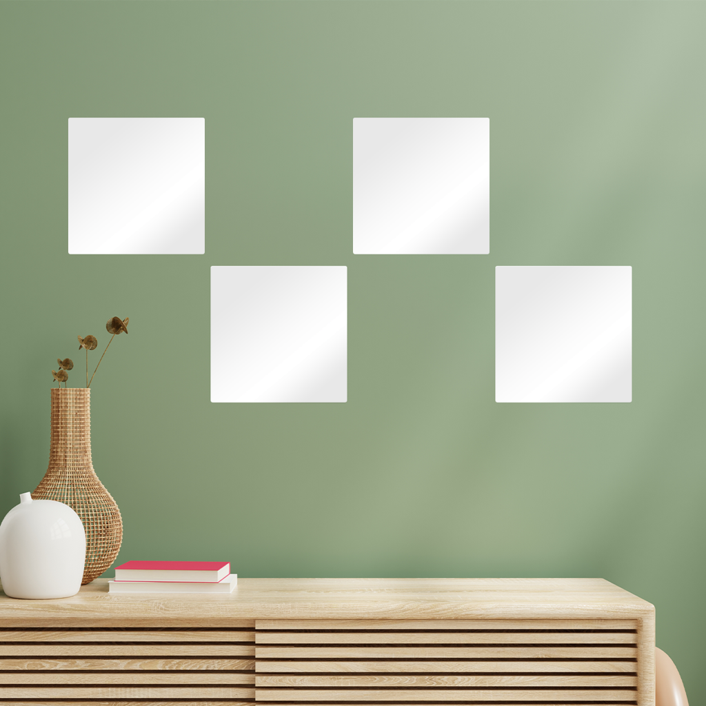 undefined Square Wall Tiles Set of 4