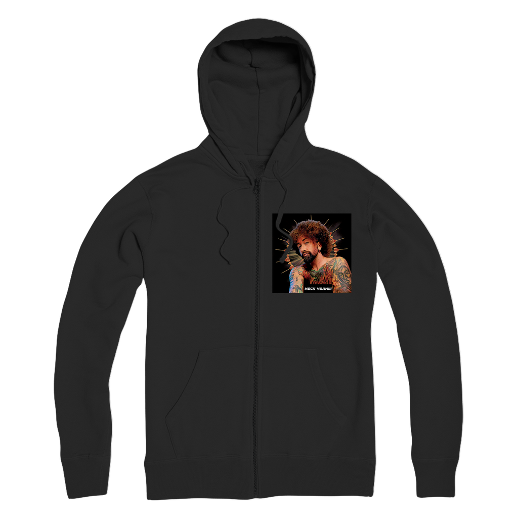 Heck Yeah Premium Adult Zip Hoodie