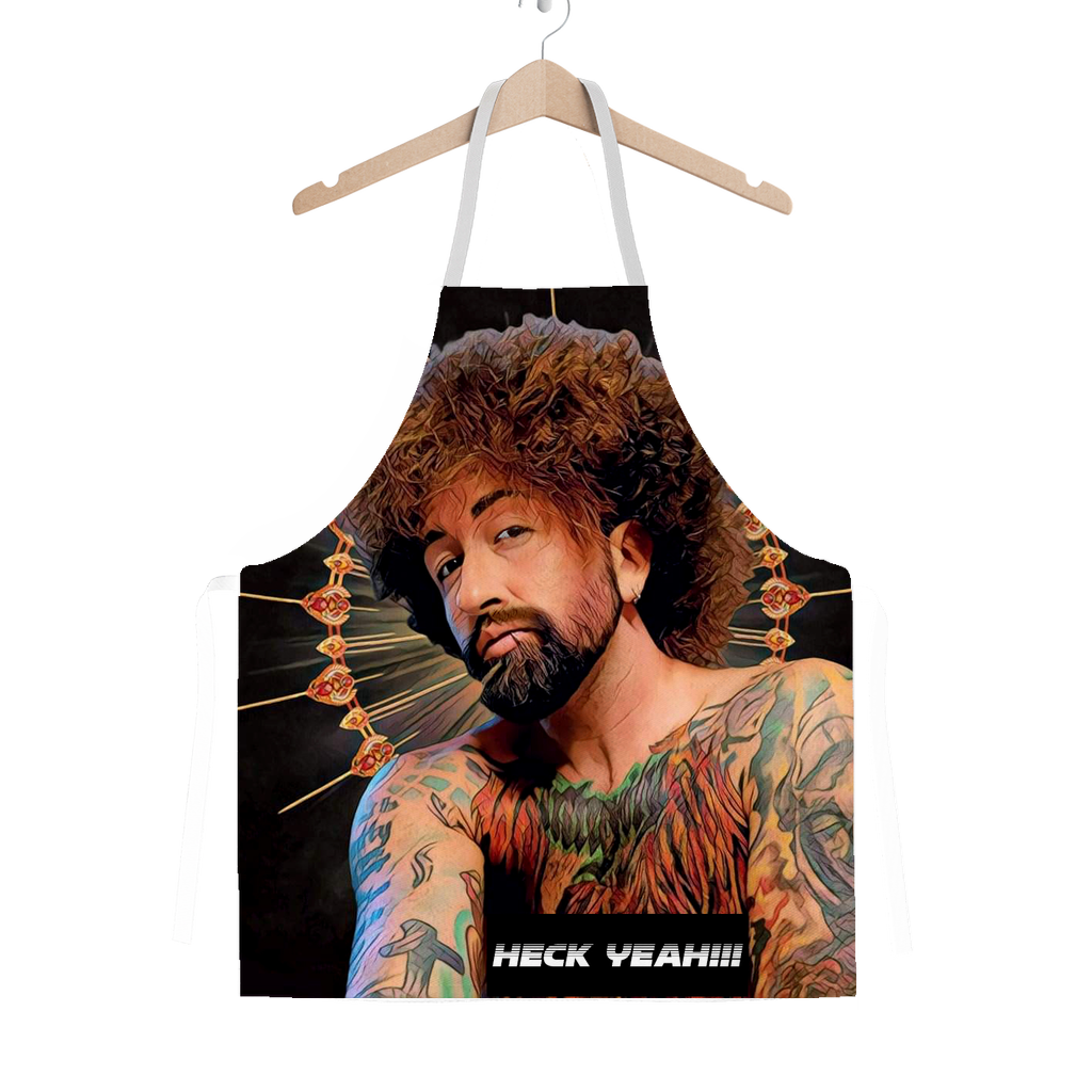 Heck Yeah Classic Sublimation Adult Apron