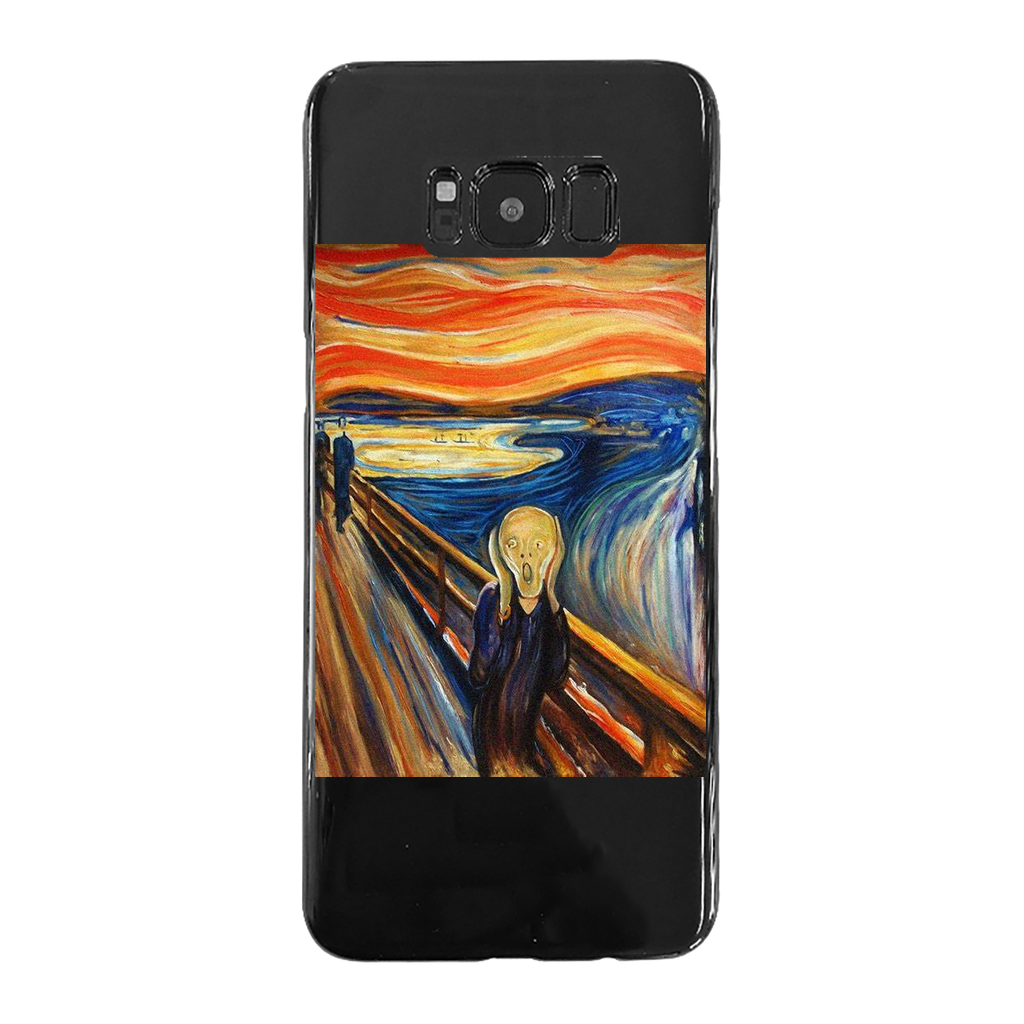 undefined Back Printed Black Soft Phone Case