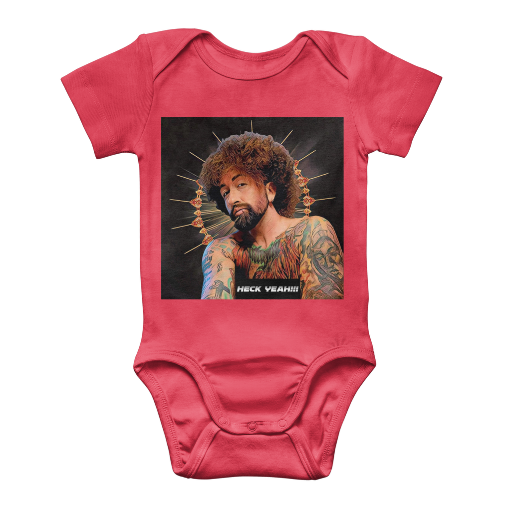 Heck Yeah Classic Baby Onesie Bodysuit