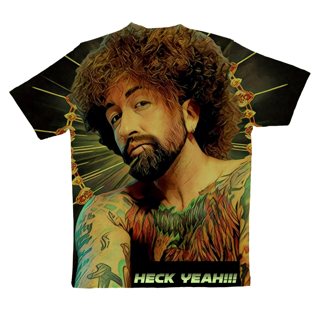 Heck Yeah Sublimation Performance Adult T-Shirt