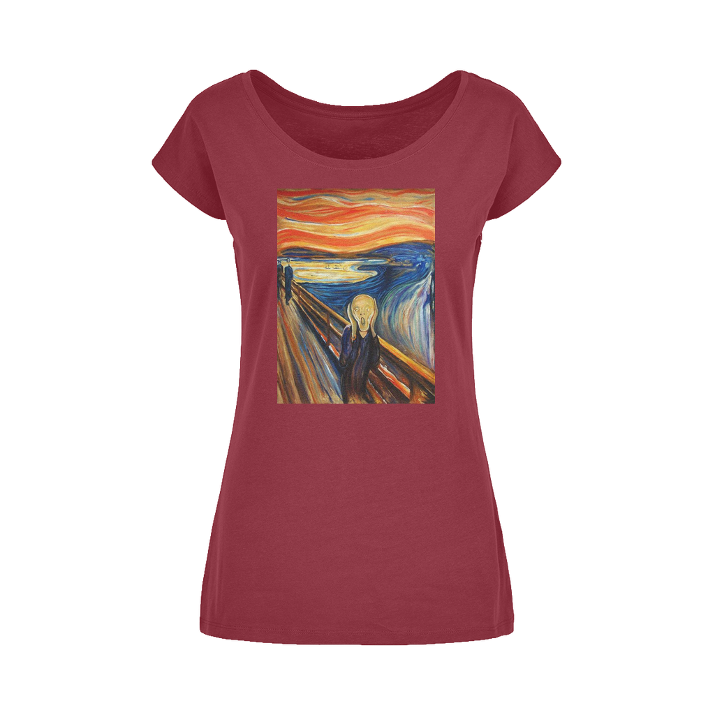 undefined Wide Neck Womens T-Shirt XS-5XL