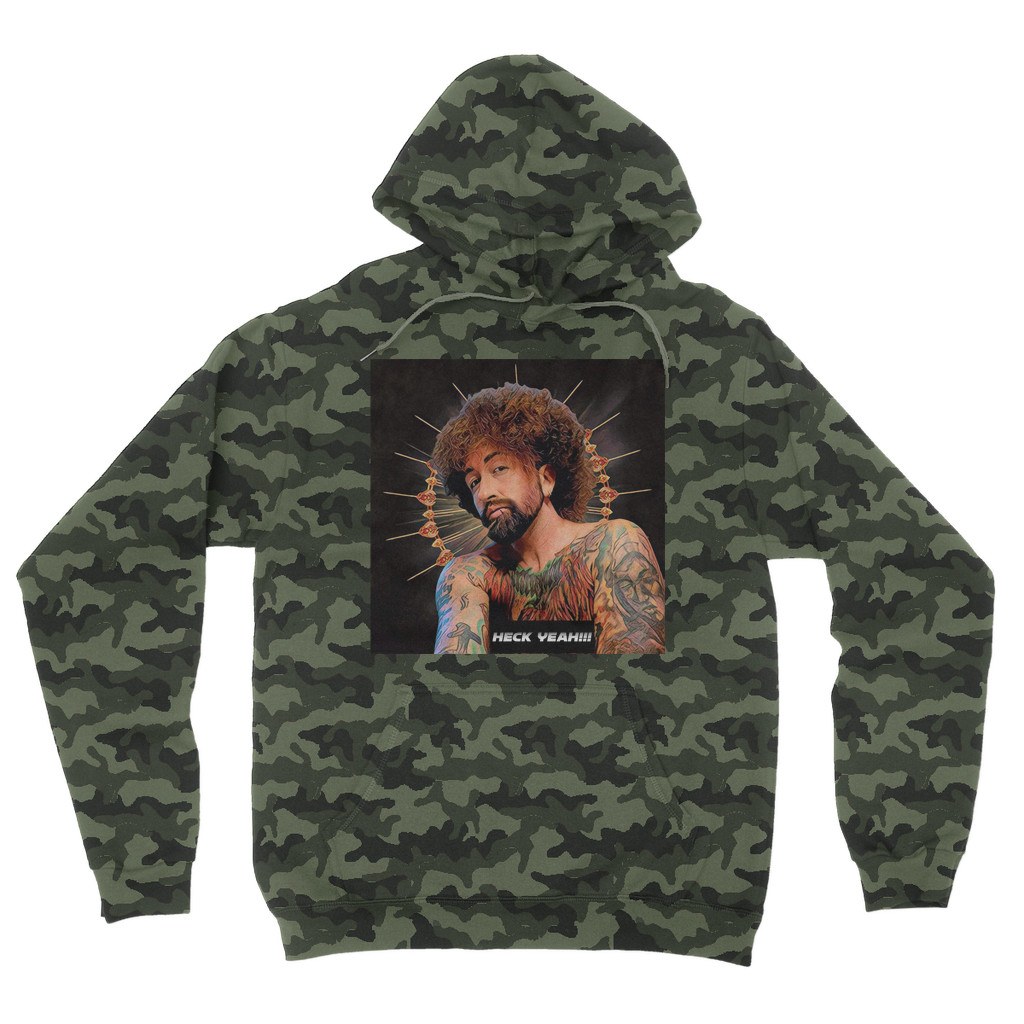 Heck Yeah Camouflage Adult Hoodie