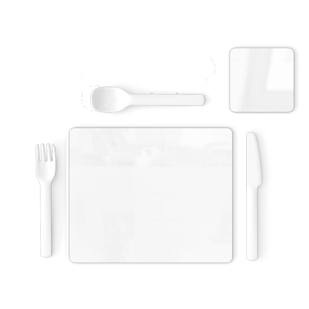 undefined Single Placemat and Coaster Set