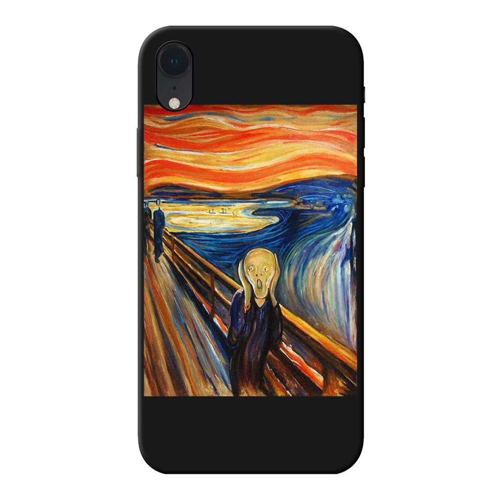 undefined Back Printed Black Soft Phone Case