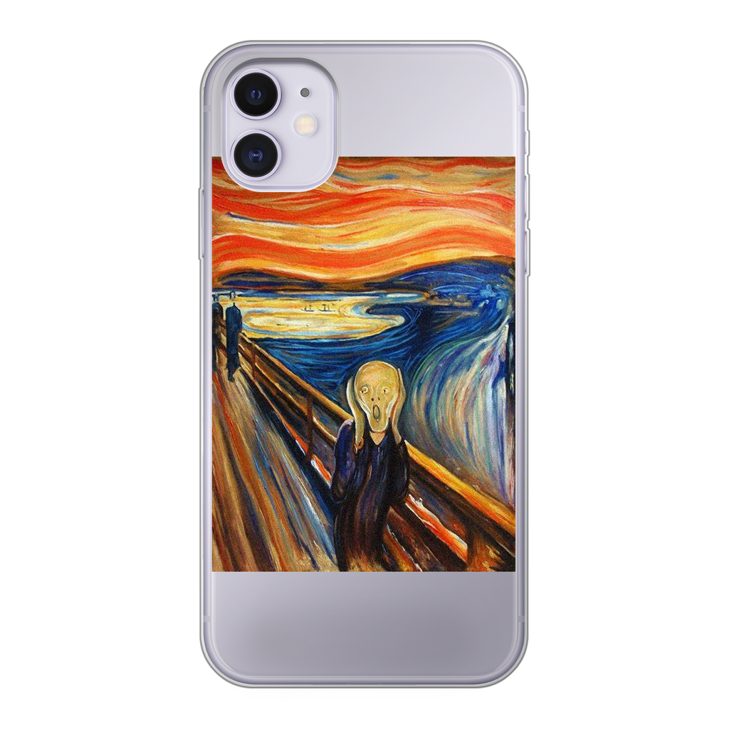 undefined Back Printed Transparent Soft Phone Case