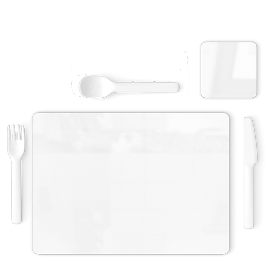 undefined Single Placemat and Coaster Set