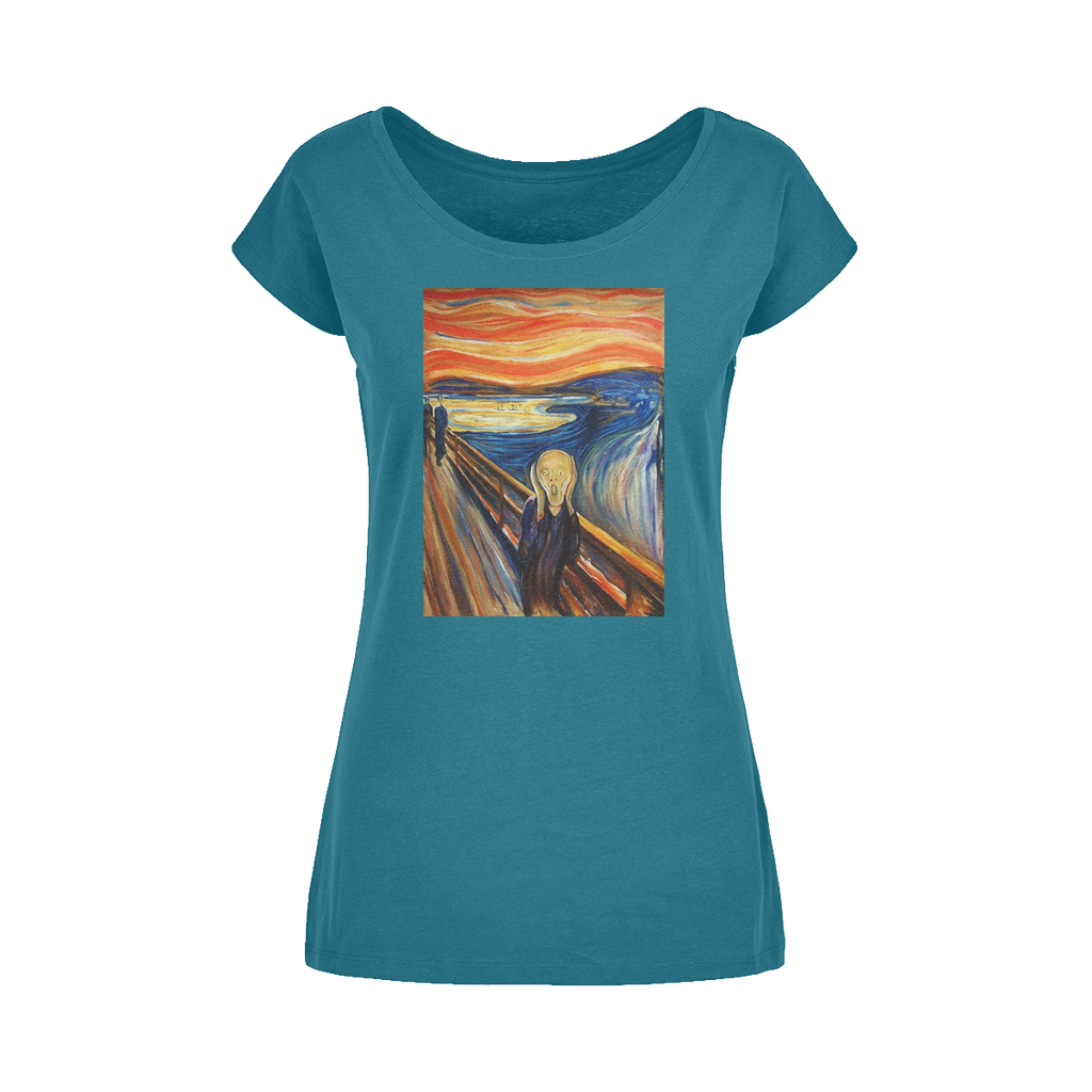 undefined Wide Neck Womens T-Shirt XS-5XL