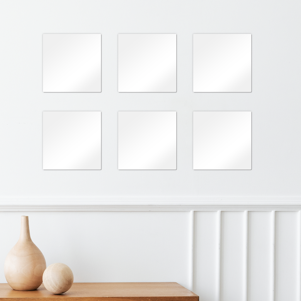 undefined Square Wall Tiles Set of 6