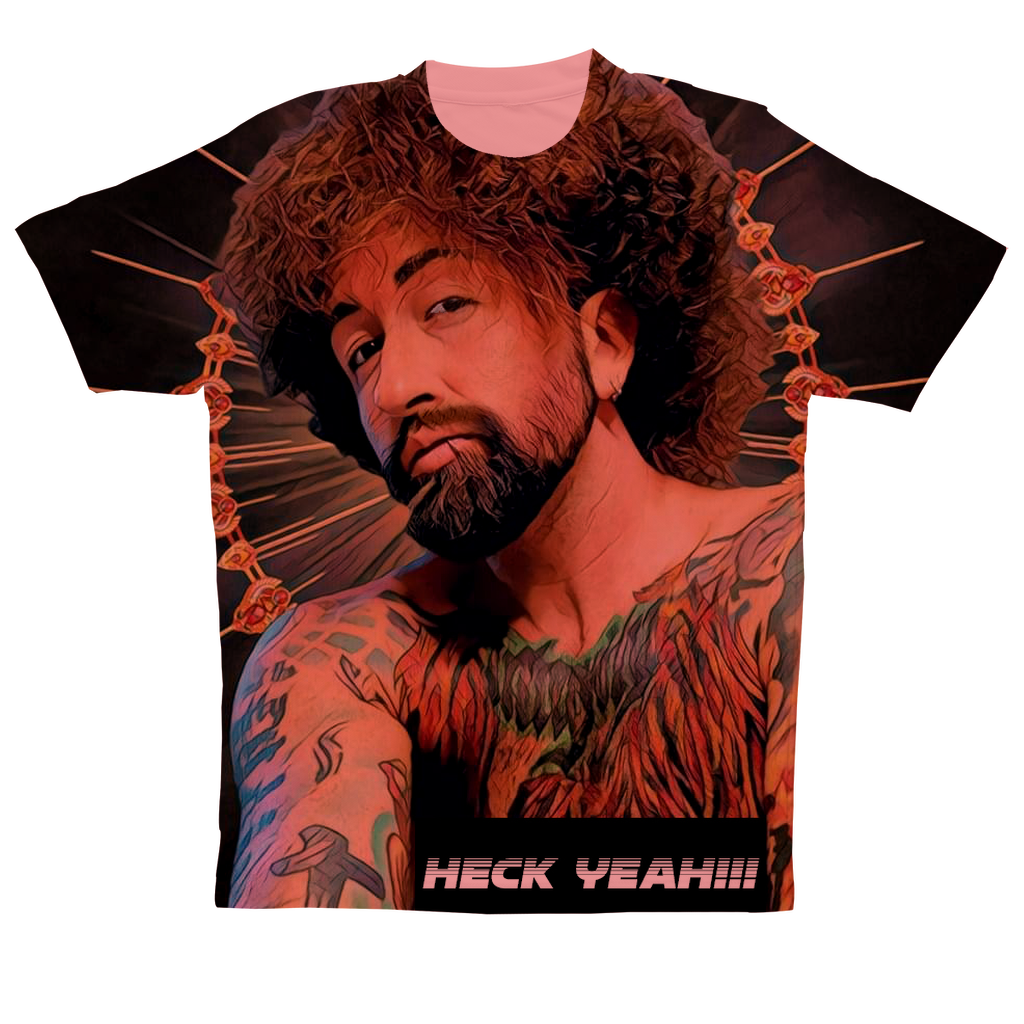 Heck Yeah Sublimation Performance Adult T-Shirt