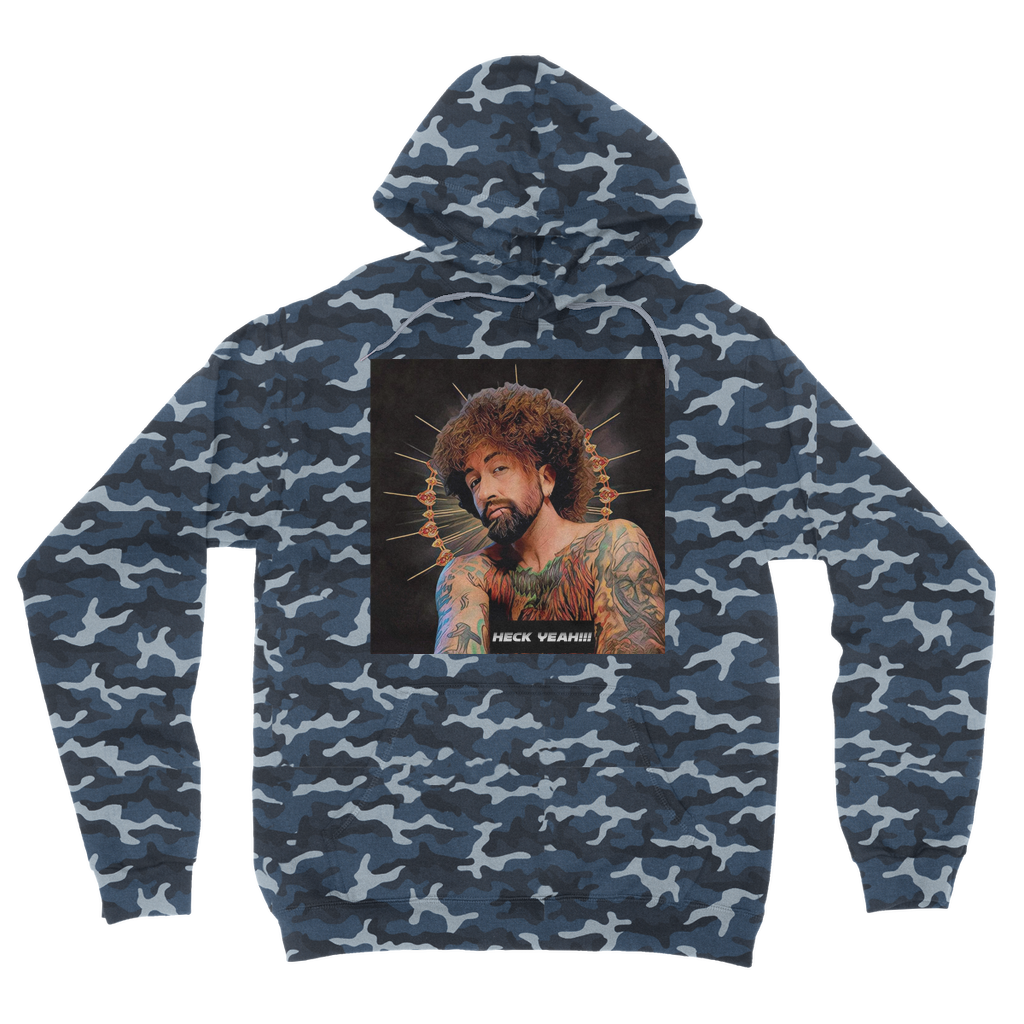 Heck Yeah Camouflage Adult Hoodie