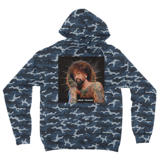 Heck Yeah Camouflage Adult Hoodie