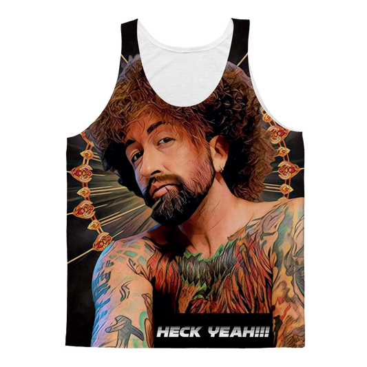 Heck Yeah Classic Sublimation Adult Tank Top