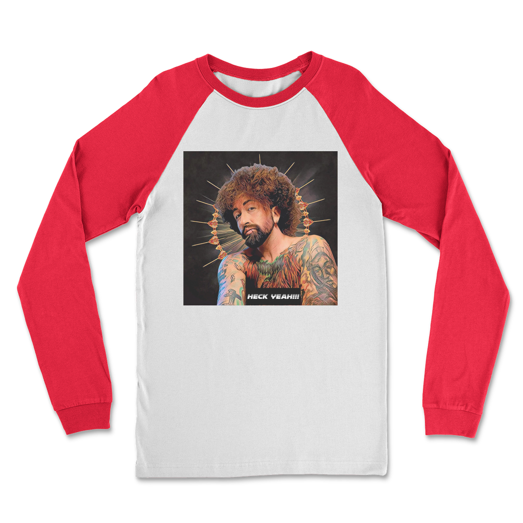 Heck Yeah Classic Raglan Long Sleeve Shirt