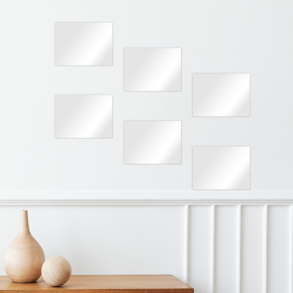 undefined Rectangle Wall Tiles Set of 6