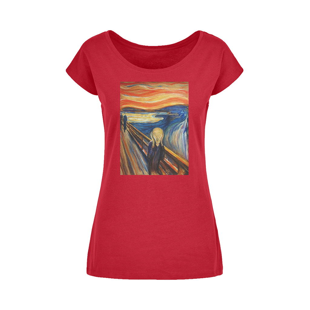 undefined Wide Neck Womens T-Shirt XS-5XL