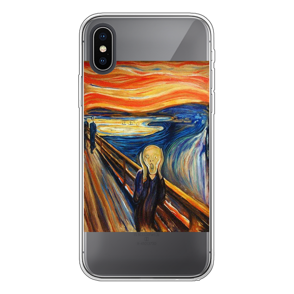 undefined Back Printed Transparent Soft Phone Case