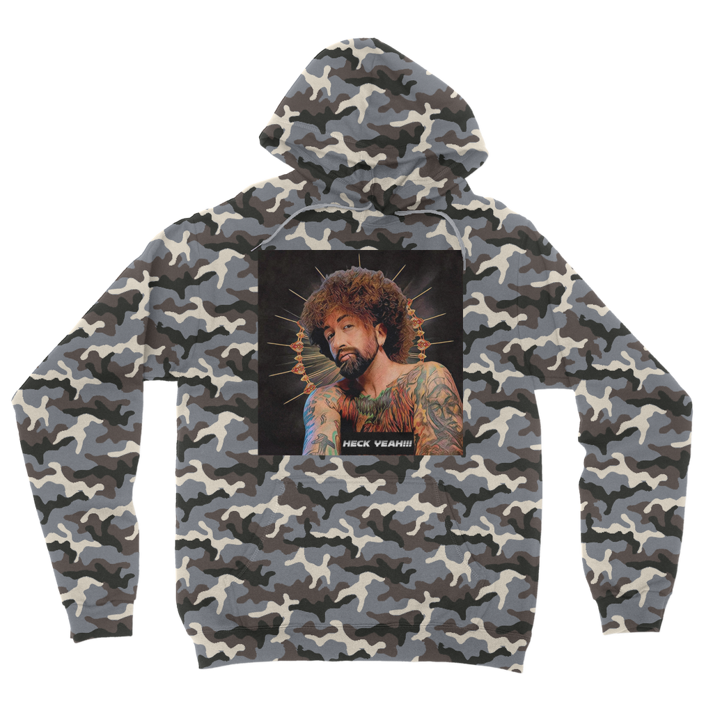 Heck Yeah Camouflage Adult Hoodie