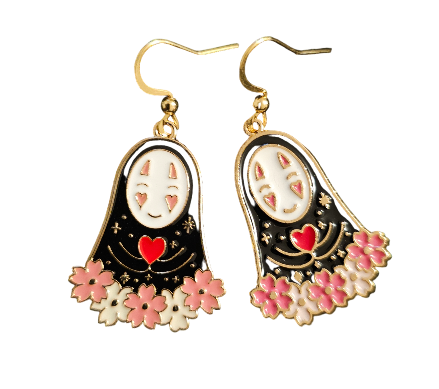 Studio Ghibli No Face Handmade Earrings