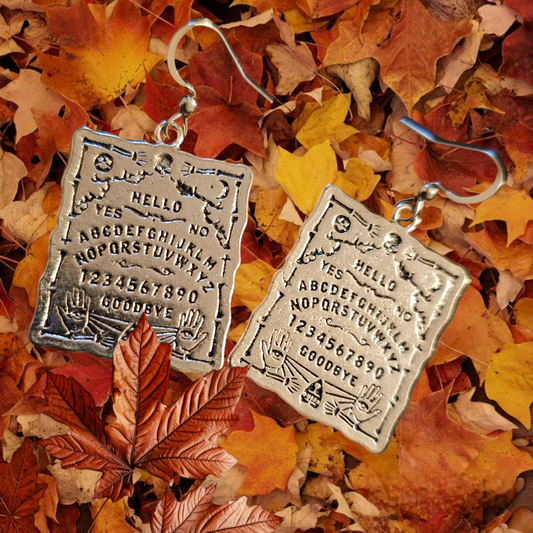 Ouija Witchy Inspired Handmade Earrings