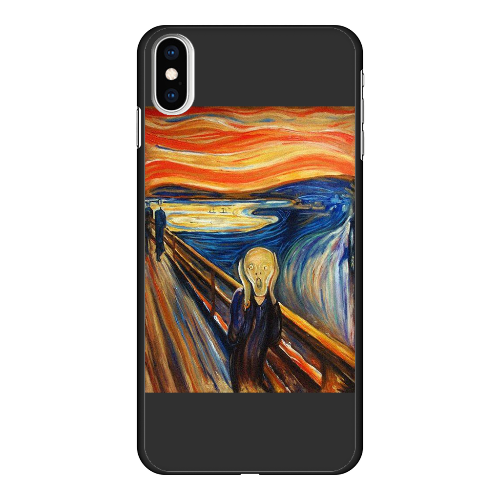 undefined Back Printed Black Hard Phone Case