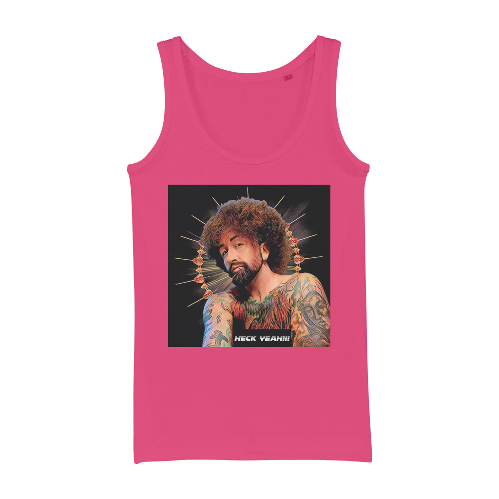 Heck Yeah Organic Jersey Womens Tank Top