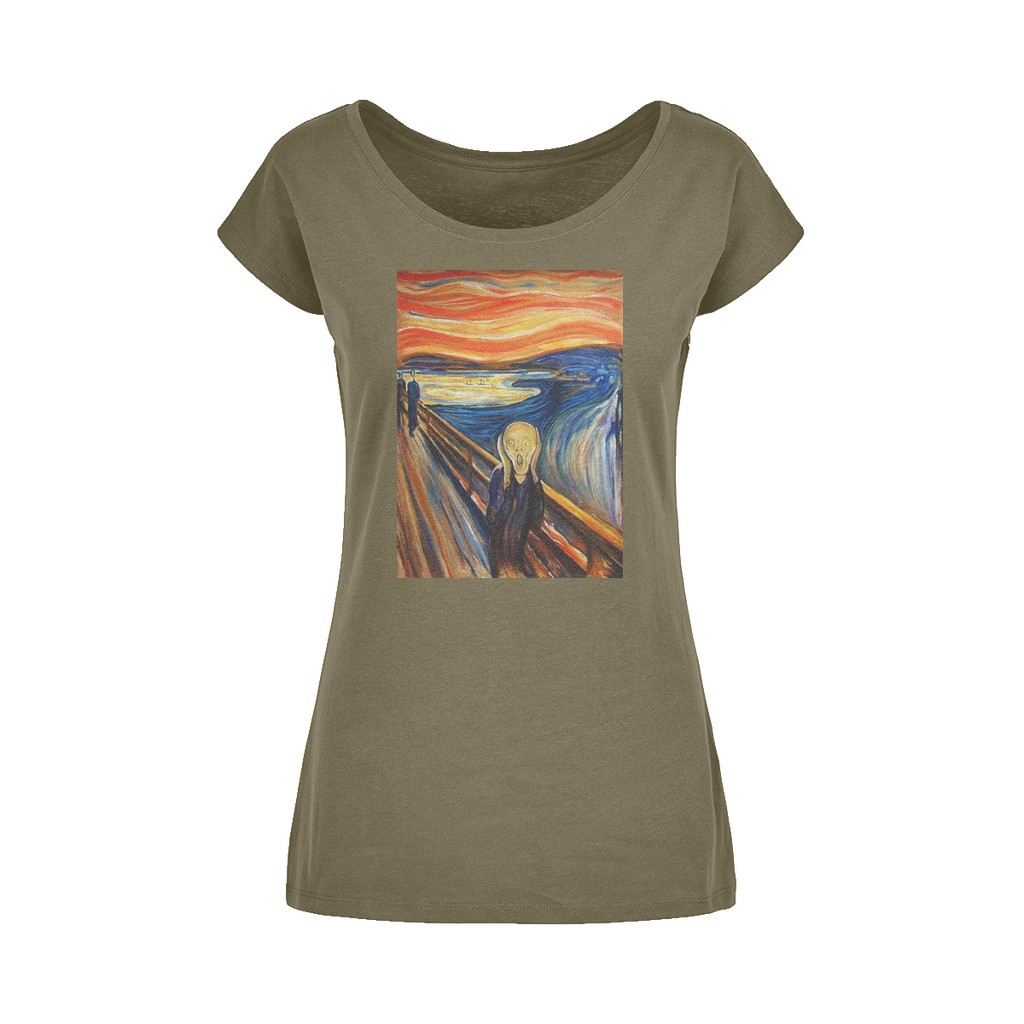 undefined Wide Neck Womens T-Shirt XS-5XL