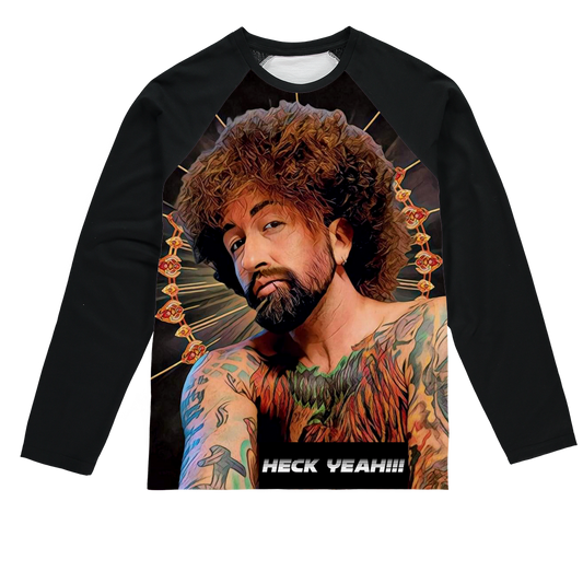 Heck Yeah Sublimation Baseball Long Sleeve T-Shirt