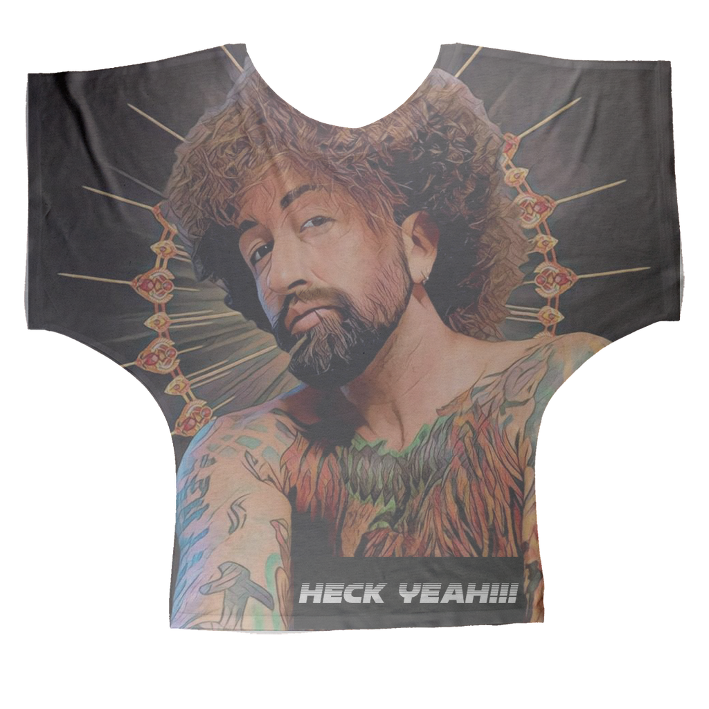 Heck Yeah Sublimation Batwing Top