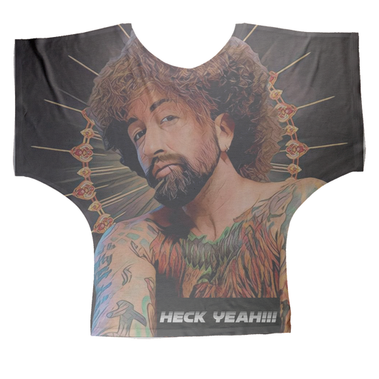 Heck Yeah Sublimation Batwing Top