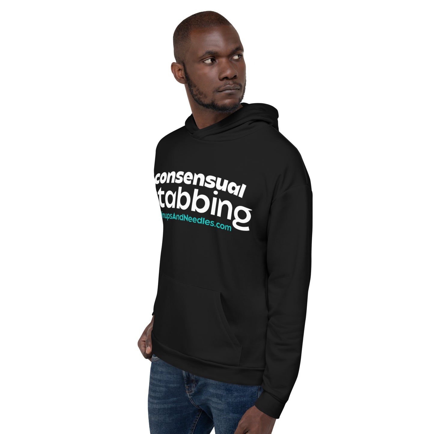 Consensual Stabbing Tattoo & Piercing Unisex Hoodie