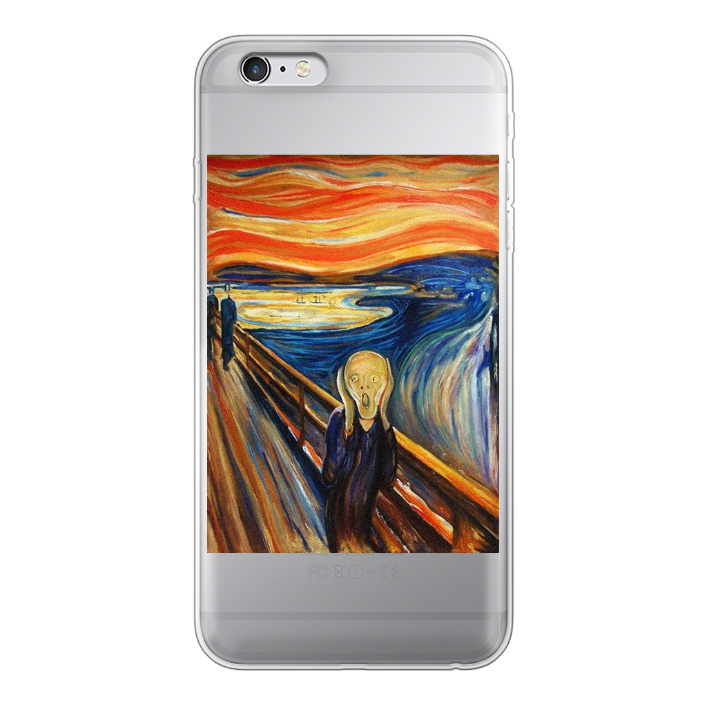 undefined Back Printed Transparent Soft Phone Case