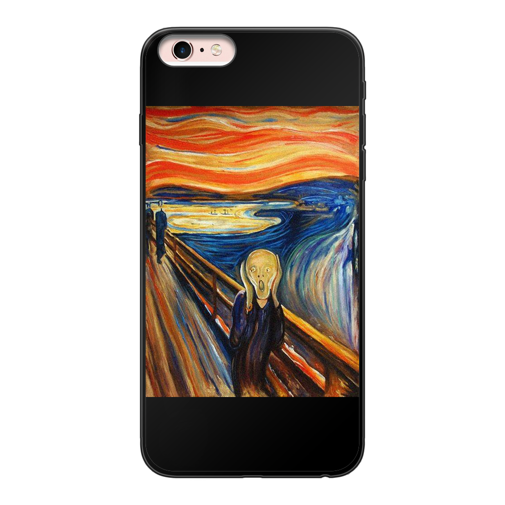 undefined Back Printed Black Soft Phone Case