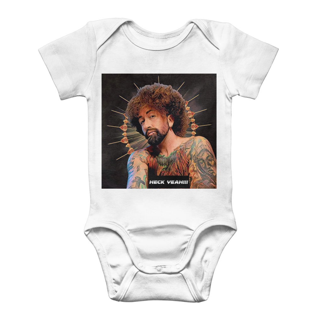 Heck Yeah Classic Baby Onesie Bodysuit