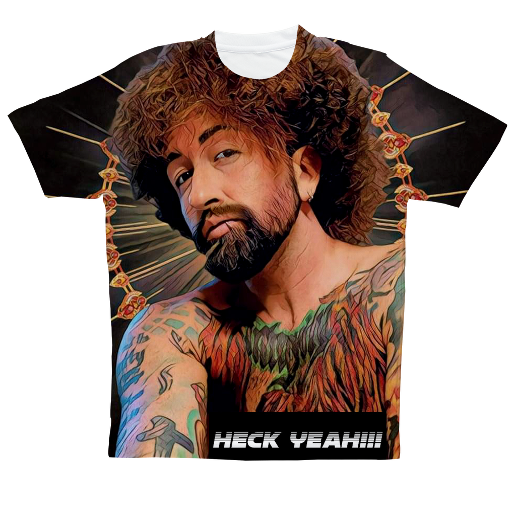 Heck Yeah Sublimation Performance Adult T-Shirt