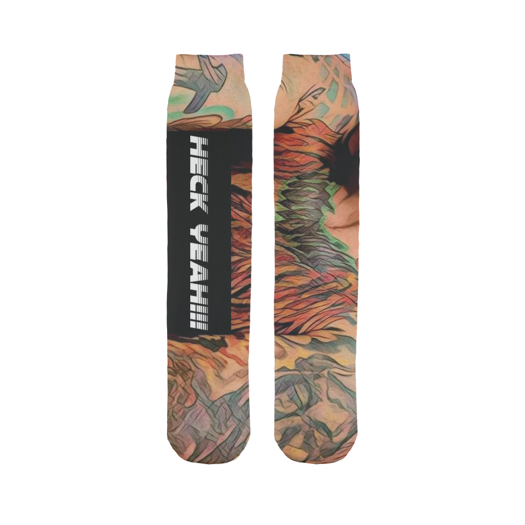 Heck Yeah Sublimation Tube Sock