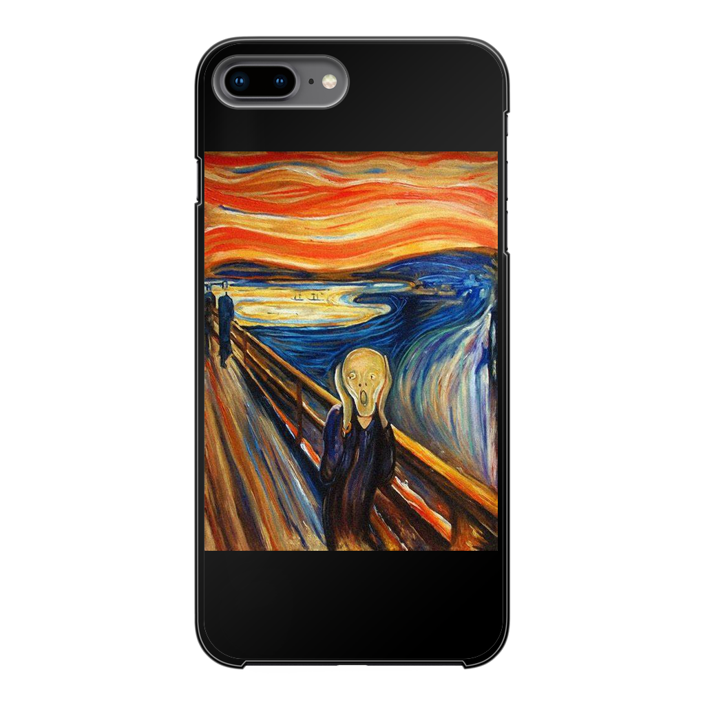 undefined Back Printed Black Hard Phone Case