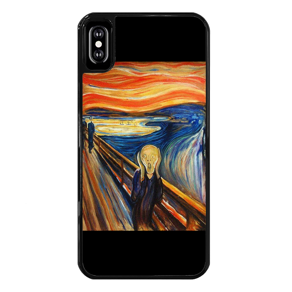 undefined Back Printed Black Hard Phone Case