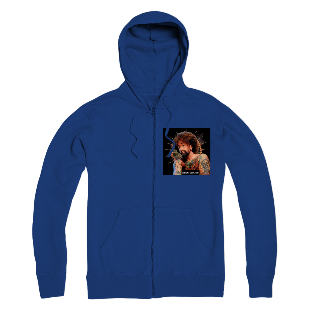 Heck Yeah Premium Adult Zip Hoodie