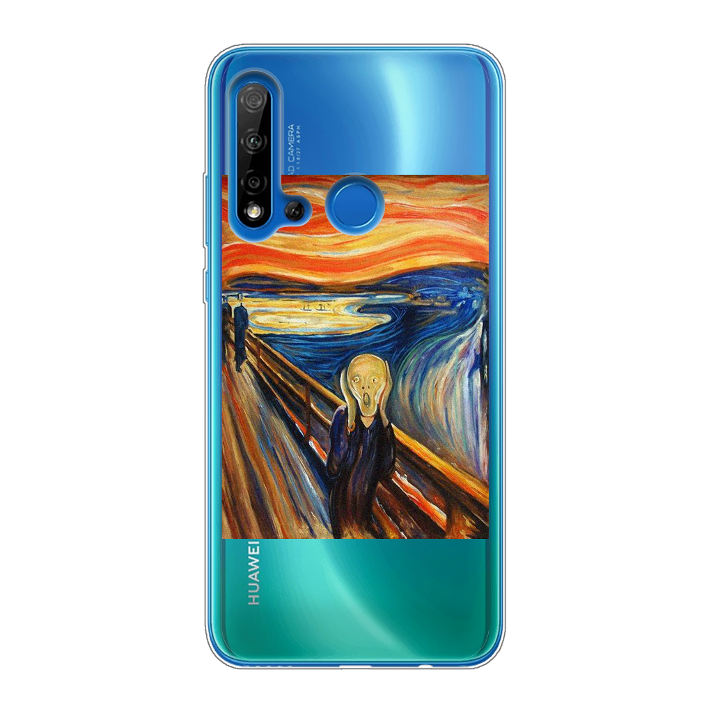 undefined Back Printed Transparent Soft Phone Case