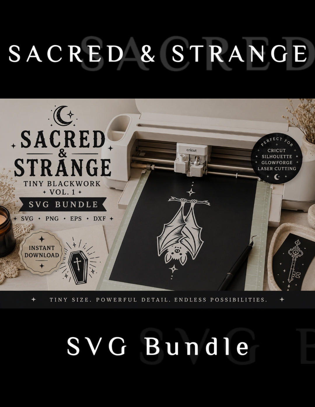 Sacred & Strange Vol. 1 SVG Bundle