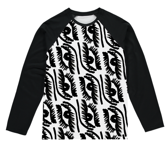 Eye See You Sublimation Baseball Long Sleeve T-Shirt