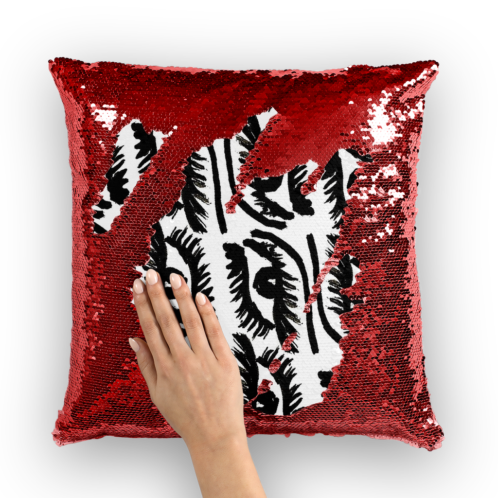 Eye See You Sequin Cushion Cover