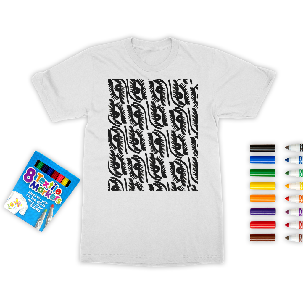 Eye See You Colouring T-Shirt