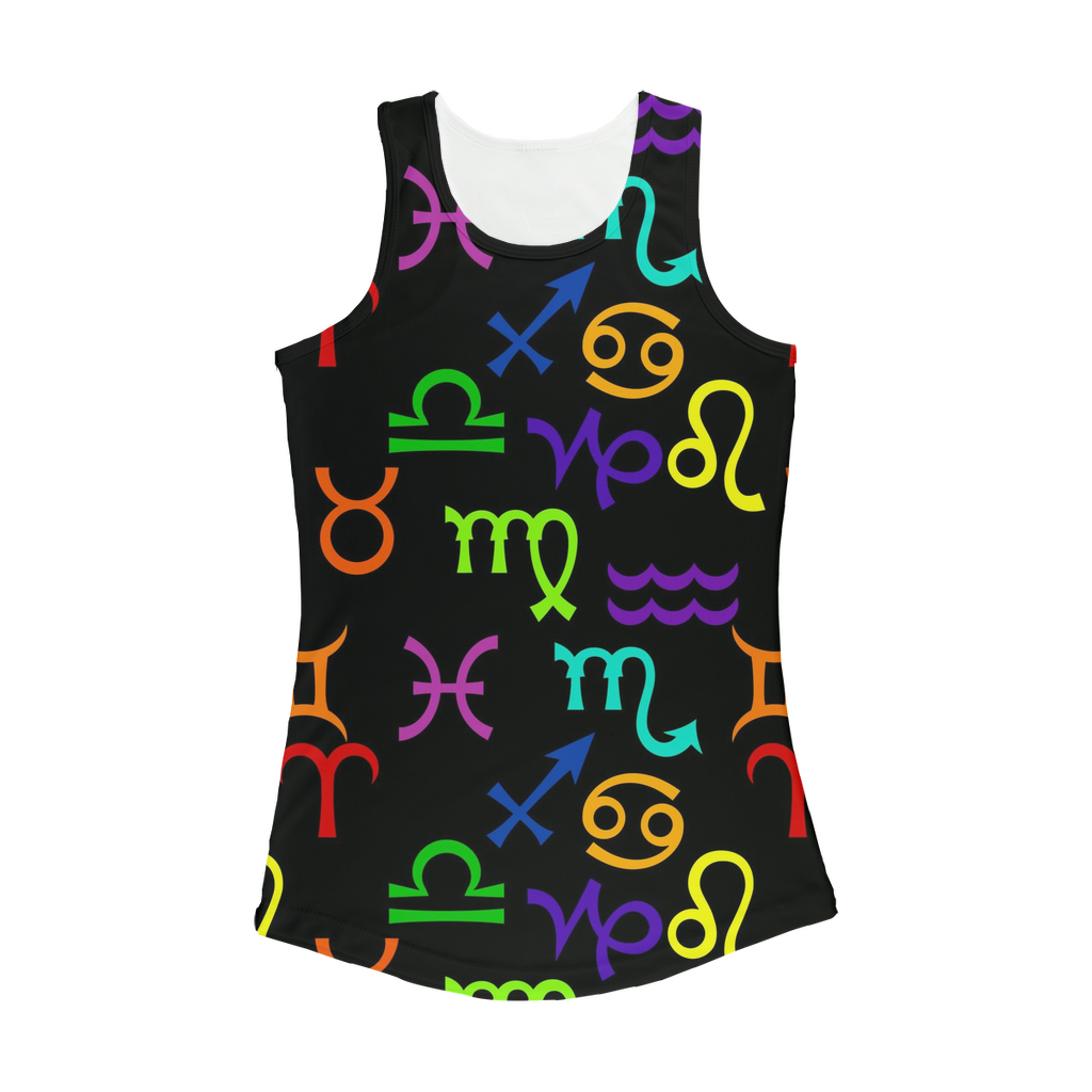 Colorful Zodiac Women Performance Tank Top